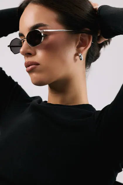 Product — eyewear, studio portrait